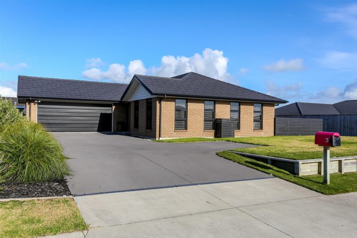 3 Waitaha Place, Bell Block, New Plymouth, Taranaki, 4312, New Zealand