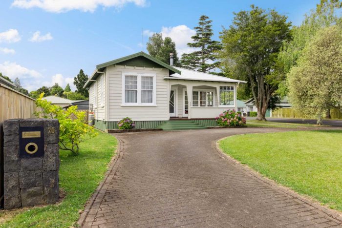 20 Miller Avenue, Paeroa, Hauraki, Waikato, 3600, New Zealand