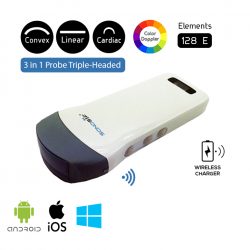 Handheld portable ultrasound machine