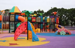 Rubber Playground Surface